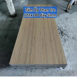 Tấm Ốp Than Tre Độ Dày 5mm -Mã DF26B
