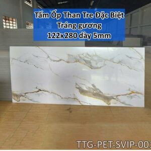 Tấm Ốp Than Tre Bóng Gương Độ Dày 5mm - 001