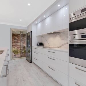 Tủ Bếp Nhựa Picomat Cánh Phủ Acrylic Hl001