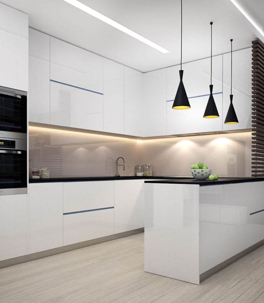 Tủ Bếp Nhựa Acrylic Hl004